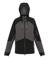 4-Tex stretch waterproof shell jacket — Slate Grey/Black