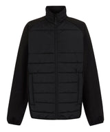 Essential hybrid jacket — Black