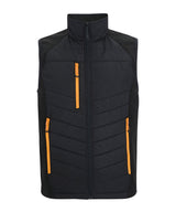 Pro universal bodywarmer — Black/Orange Pop