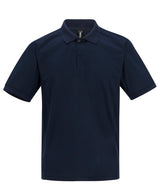Recycle.me piqué polo shirt — Navy