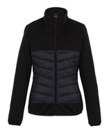 Loftlite women’s hybrid jacket — Seal Grey/Black