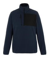 Active printable fleece overhead — Navy/Black