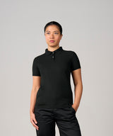 Women's pro polyester polo — lifestyle