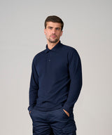 Pro long sleeve polo — lifestyle