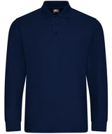 Pro long sleeve polo — Navy