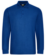 Pro long sleeve polo — Royal Blue
