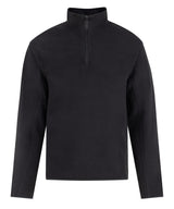 Pro 1/4-zip microfleece — Black
