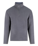 Pro 1/4-zip microfleece — Solid Grey