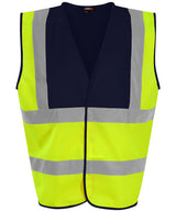 Waistcoat — HV Yellow/Navy