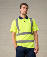 High visibility polo — lifestyle