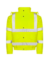 High visibility bomber jacket — HV Yellow