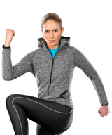 Women's microfleece hoodi — lifestyle