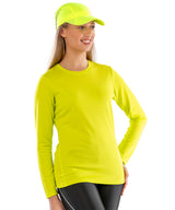 Women's Spiro quick-dry long sleeve t-shirt — lifestyle