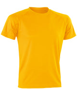 Performance Aircool tee — Gold