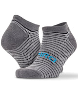 3-pack mixed stripe sneaker socks — lifestyle