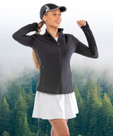 Spiro recycled women’s fitness jacket — lifestyle