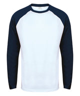 Long sleeve baseball t-shirt — lifestyle
