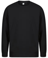 Unisex sustainable fashion sweat — Black