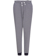 Lounge pants — Navy/White Stripes