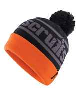 Trade bobble hat — Black/Orange