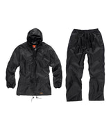 2-piece waterproof suit — Black