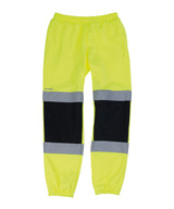 High-visibility jogger — Yellow/Navy