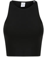 Women's cropped top — Black