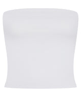 Women’s bandeau top — White