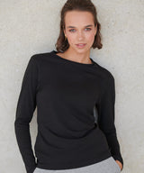 Women's feel good long sleeved stretch t-shirt — lifestyle