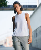 High neck vest — lifestyle