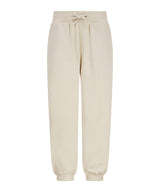 Kids sustainable fashion cuffed joggers — Light Stone