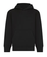 Kids sustainable fashion hoodie — Black