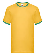 Ringer T — Sunflower/Kelly Green