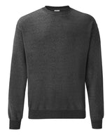 Classic 80/20 set-in sweatshirt — Dark Heather Grey