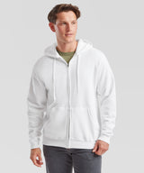 Classic 80/20 hooded sweatshirt jacket — lifestyle