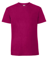 Iconic 195 ringspun premium T — Cranberry