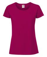 Women's Iconic 195 ringspun premium t-shirt — Cranberry