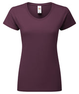 Women's Iconic 195 ringspun premium t-shirt — Dark Plum