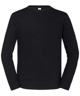 Iconic 195 ringspun premium long sleeve T — Black*