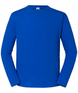 Iconic 195 ringspun premium long sleeve T — Royal Blue