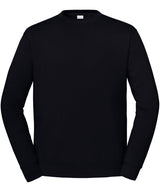 Iconic premium set-in sweat — Black*