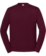 Iconic premium set-in sweat — Burgundy