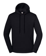 Iconic premium hooded sweat — Black*