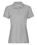 Women's premium polo — Athletic Heather