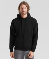 Premium 70/30 hooded sweatshirt — lifestyle