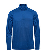 Milano 1/4-zip pullover — Classic Blue Heather