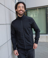 Treeline performance jacket — lifestyle