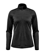 Women’s Milano ¼-zip pullover — Black*
