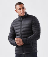 Basecamp thermal jacket — lifestyle