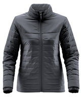 Women's Nautilus quilted jacket — Dolphin
